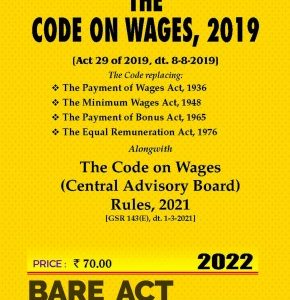 Code on Wages, 2019 along with Code on Wages (Central Advisory Board) Rules, 2021