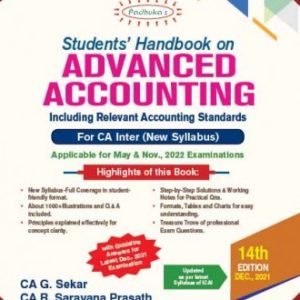 Students’ Handbook On Advanced Accounting