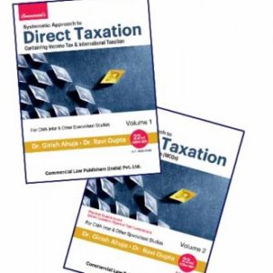 Systematic Approach to Direct Taxation (with MCQs) (Set of 2 Vols.)