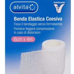 BENDA ELASTICA COESIVA ALVITA 6X4
